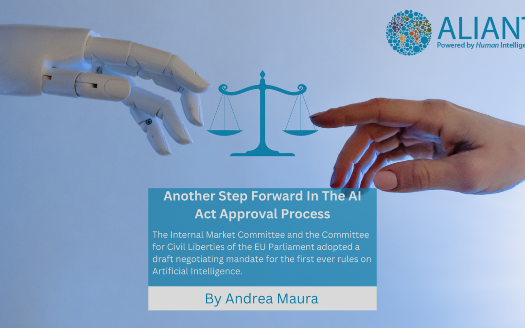 Another Step Forward In The European AI Act Approval Process