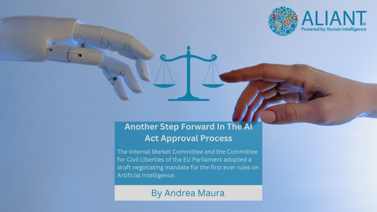 Another Step Forward In The European AI Act Approval Process