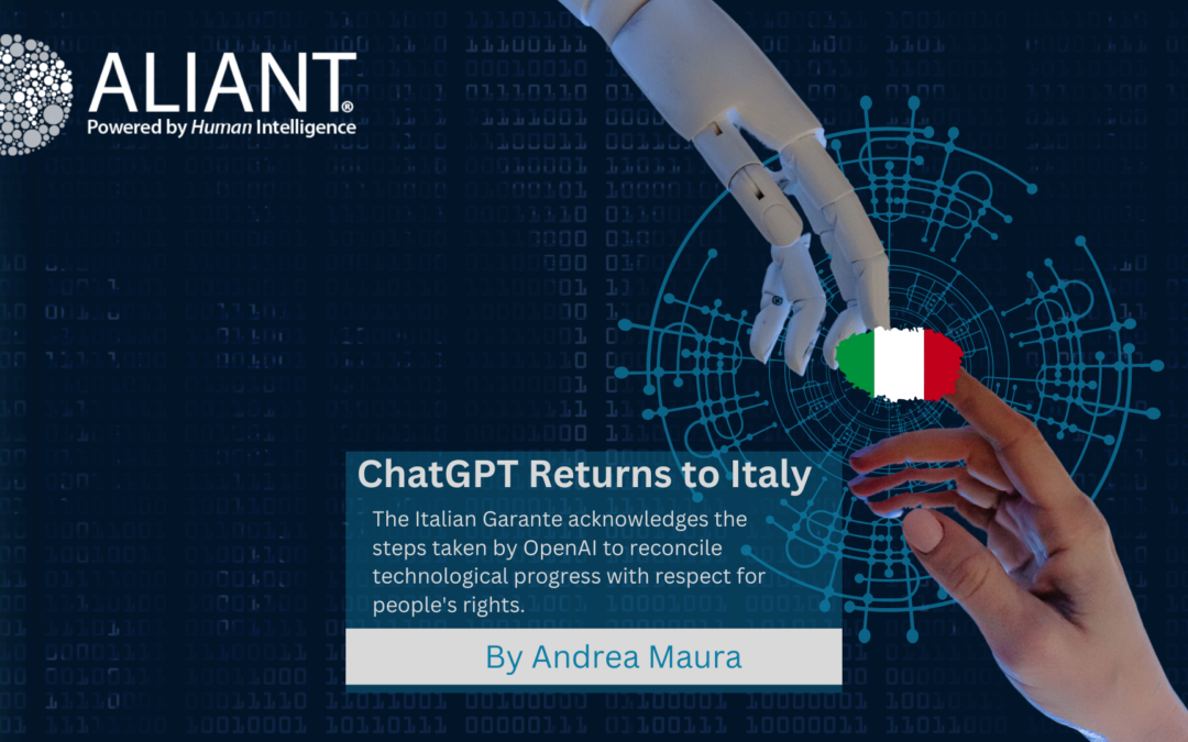 Update: ChatGPT Returns To Italy