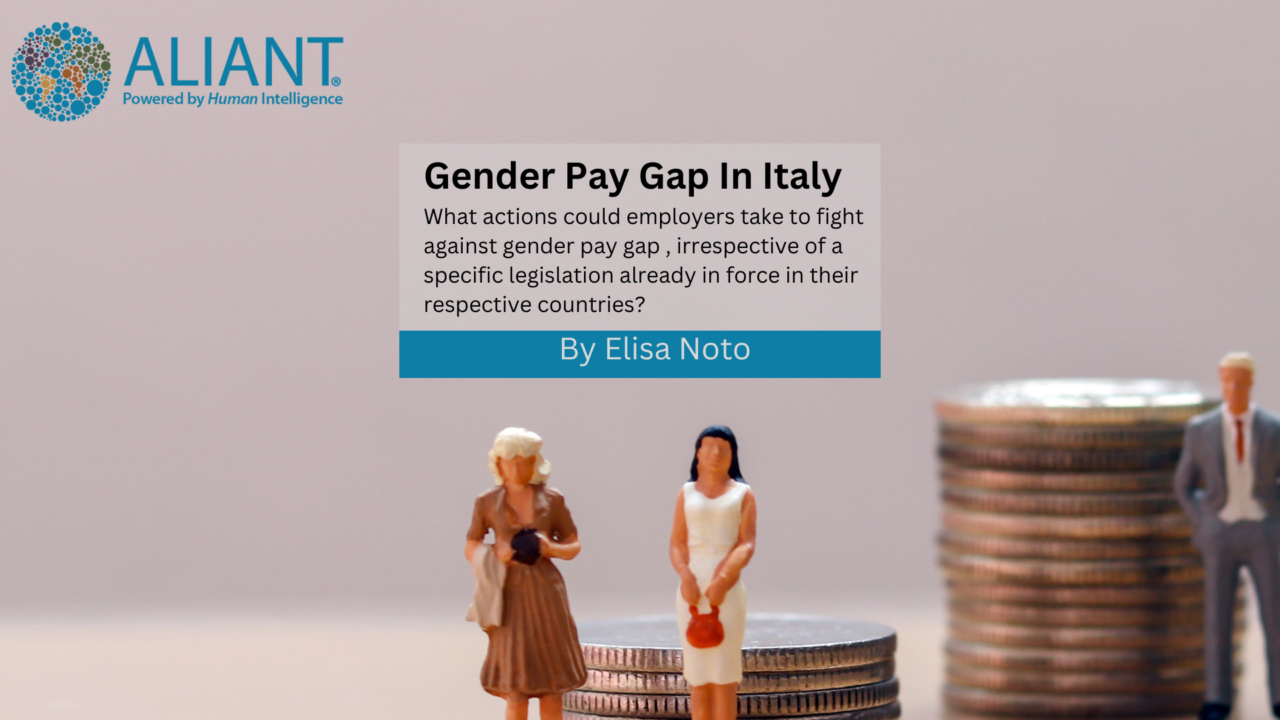 Gender Pay Gap, Part I – Italy.