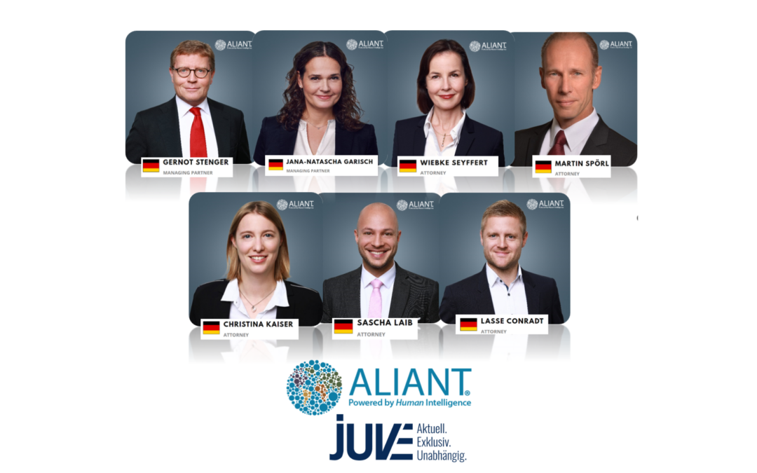 Stenger Rechtsanwälte Joins Aliant – juve.de